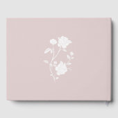 Livre d'invité Mariage Blush Rose (Verso)