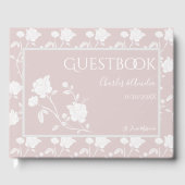 Livre d'invité Mariage Blush Rose (Recto)