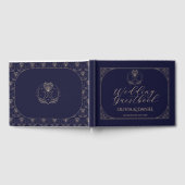 Livre d'invité mariage Cosmic Tarot Moon Stars Ali (Complet)