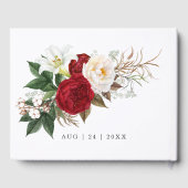 Livre d'invité mariage | Côte d'Ivoire - Bourgogne (Verso)