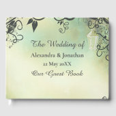 Livre d'invité Mariage de la feuille de soirée enc (Recto)