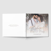 Livre d'invité Mariage de Photo Overlay moderne (Complet)
