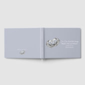 Livre d'invité mariage - Dusty Blue Guest Book (Complet)