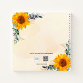 Livre d'invité mariage eucalyptus tournfleurs m mr (Dos)