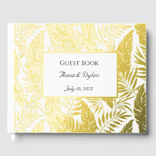 Livre d'invité Mariage Giled Foil