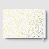 Livre d'invité Mariage Giled Foil (Verso)