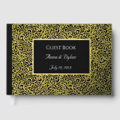 Livre d'invité Mariage Giled Foil (Recto)
