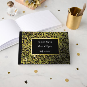 Livre d'invité Mariage Giled Foil