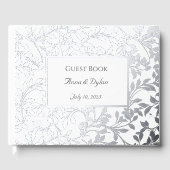 Livre d'invité Mariage Giled Foil (Recto)
