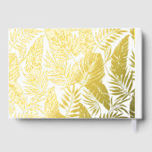 Livre d'invité Mariage Giled Foil (Verso)