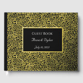 Livre d'invité Mariage Giled Foil (Recto)