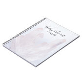 Livre d'invité Mariage Lavender Purple Crystals Li (Côté gauche)