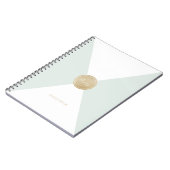 Livre d'invité mariage moderne de monogramme modif (Côté gauche)