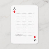 Livre d'invité Mariage moderne simple / Cartes de (Dos)