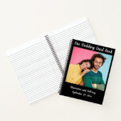 Livre d'invité Mariage personnalisé Couple (Intérieur)