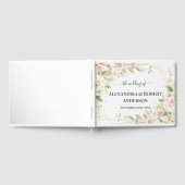 Livre d'invité Mariage Rose Pink Watercolor (Complet)