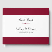 Livre d'invité Mariage simple (Recto)