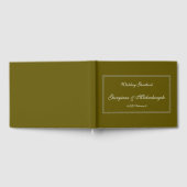 Livre d'invité Mariage simple et personnalisé (Complet)