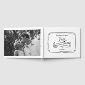 Livre d'invité Mariage tiré à la main avec photo (Complet)
