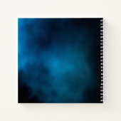 Livre d'invité mémorial funérailles bleu ciel (Dos)