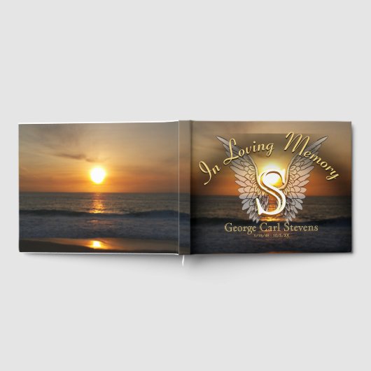 Livre d'invité Monogram Memorial (Complet)