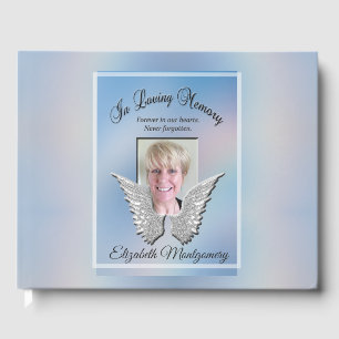 Livre d'invité Monogram Memorial