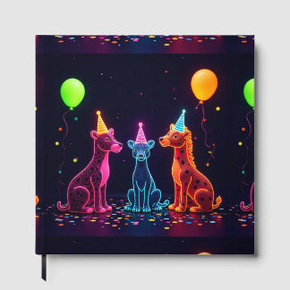 Livre d'Invité Neon Safari