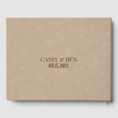 Livre d'invité occidental (Verso)