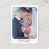 Livre d'invité personnalisé, Cartes de lecture, Ma (Devant)