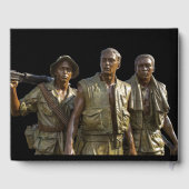 Livre d'invité personnalisé de la statue commémora (Verso)