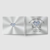 Livre d'invité personnalisé Diamond pour votre occ (Complet)