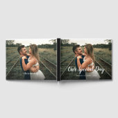 Livre d'invité photo du jour du mariage personnali (Complet)