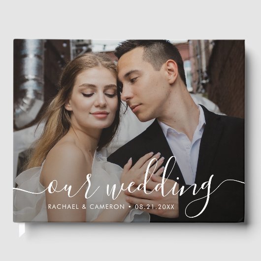 Livre d'invité photo mariage (Recto)