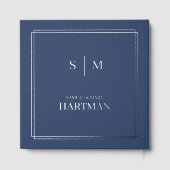 Livre d'invité pour la conception durable Foil (Verso)