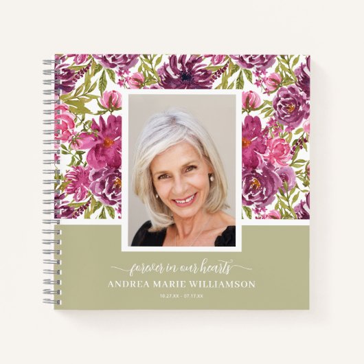 Livre d'invité pour les photos commémoratives ou f (Devant)