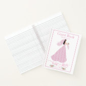 Livre d'invité "Pretty In Pink" (Intérieur)