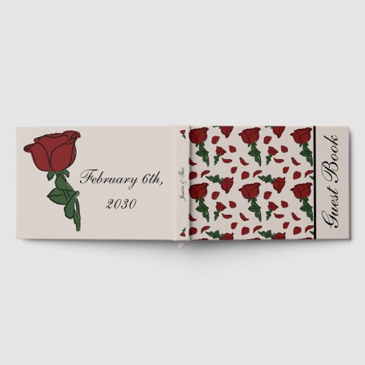 Livre d'invité rose (Complet)