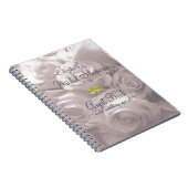 Livre d'invité Rose-Nuptiale de douche (Côté Droit)