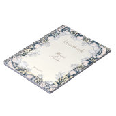 Livre d'invité Rustic Vintage Flower Floral Mariag (Côté gauche)