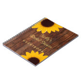 Livre d'invité rustique de Fête de la mariée de (Côté gauche)