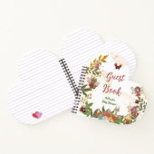 Livre d'invité sur le Baby shower de la fée enchan (Intérieur)