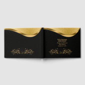 Livre d'invité sur mesure du 50e anniversaire noir (Complet)
