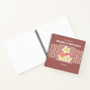 Livre d'invité sur mesure en terre cuite Design Ma