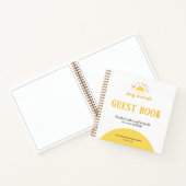 Livre d'invités, Baby shower minuscule Miracle Sun (Intérieur)