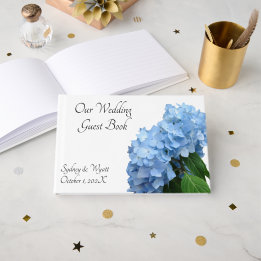 Livre d'invités Blue Heaven Custom Wedding