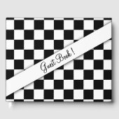 Livre d'invités Checker Flag (Recto)