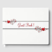 Livre d'invités Coeurs (Recto)