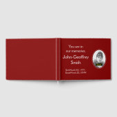 Livre d'invités commémoratif/funérailles respectab (Complet)