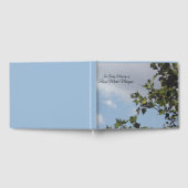 Livre d'invités commémoratif personnalisé Arbre et (Complet)