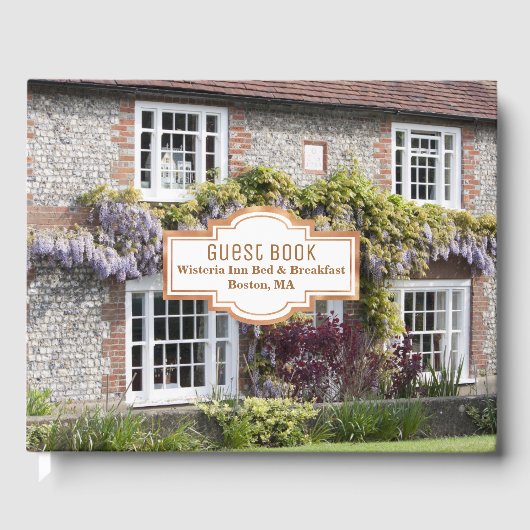 Livre d'invités Custom Inn Photo Hospitality (Recto)